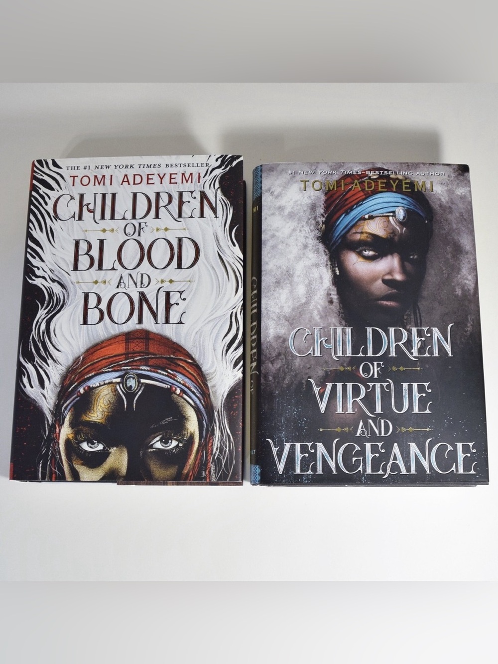 Children of Blood & Bone + Children of Virtue & Vengeance Hardcover Book Duo Set